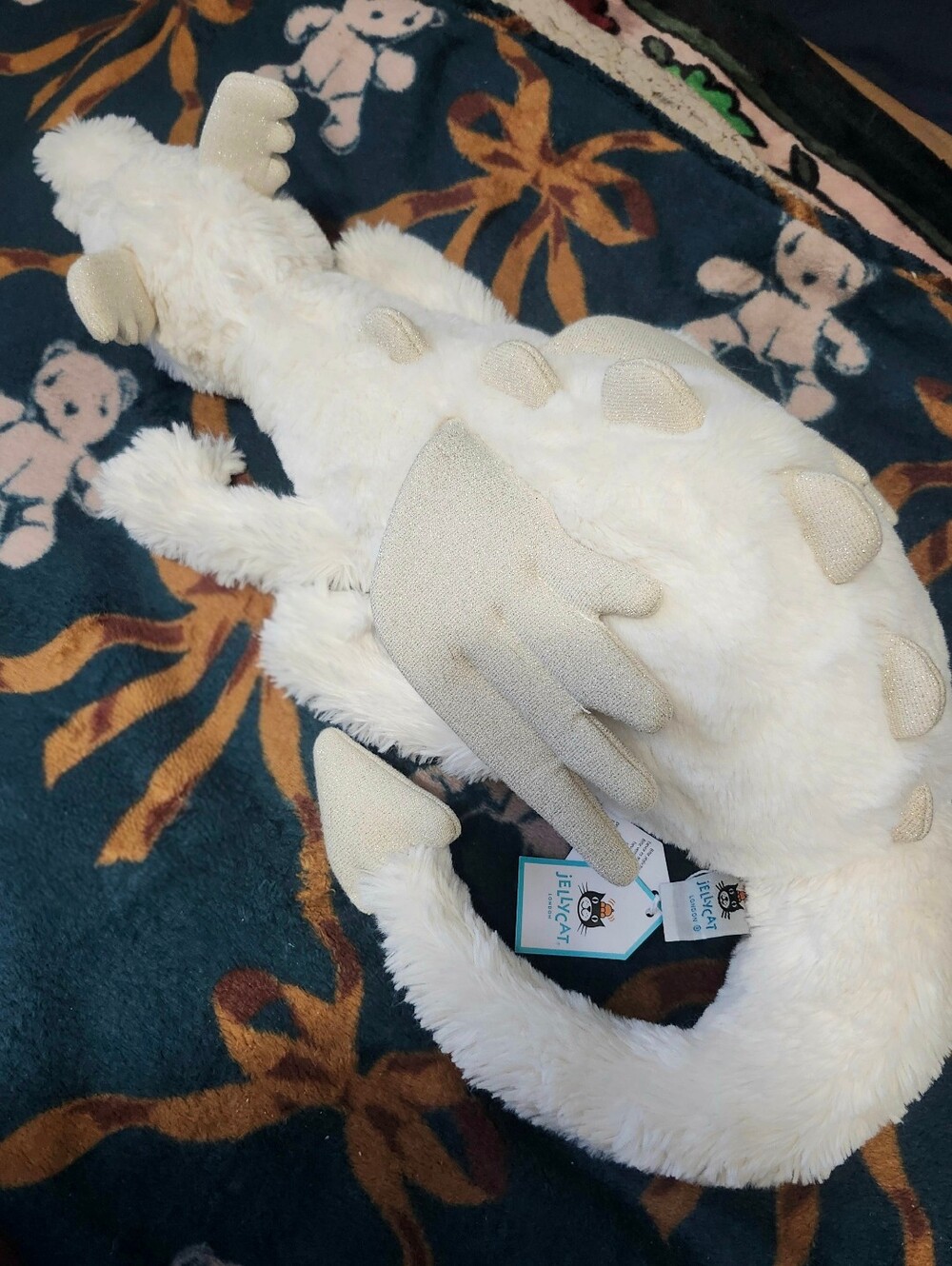 Jellycat Large Snow Dragon ❄️